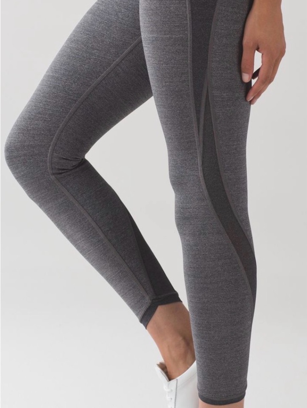 lululemon athletica Featherlight Tight Heathered Black